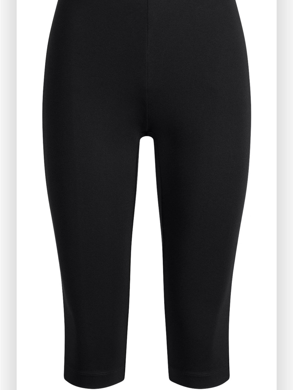 Skims the Essential Collection High-Waisted Capri in Obsidian (Black)
